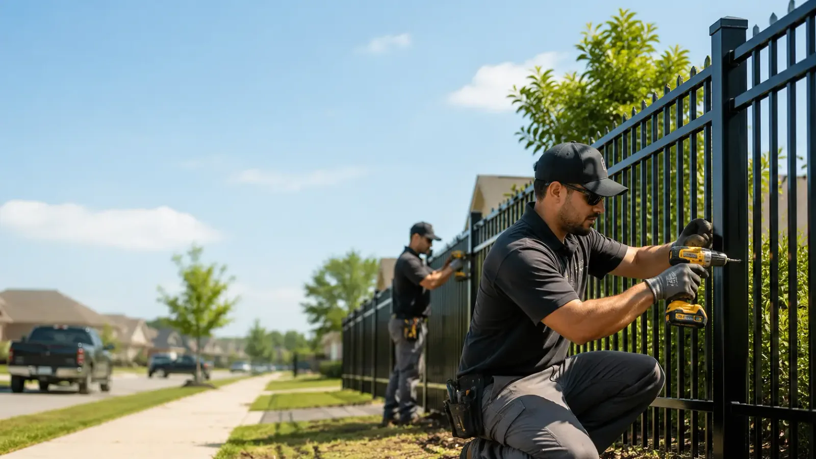 Metal Fence Installation in Walling, TN